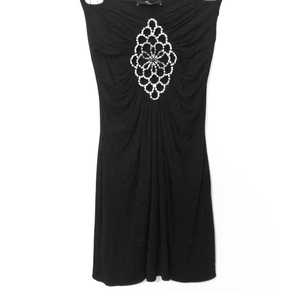 Strapless Black SKY Dress